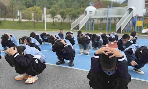 遂昌县后江幼儿园：防灾减灾 安全“童”行