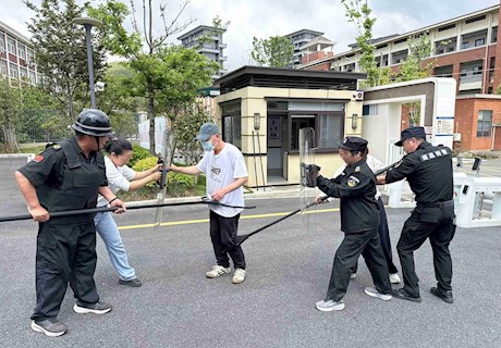 遂昌县后江幼儿园：防“暴”入侵，安全“童”行