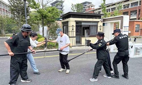 遂昌县后江幼儿园：防“暴”入侵，安全“童”行